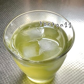 緑茶割りシードル☆